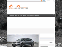 Tablet Screenshot of infoautomoviles.net